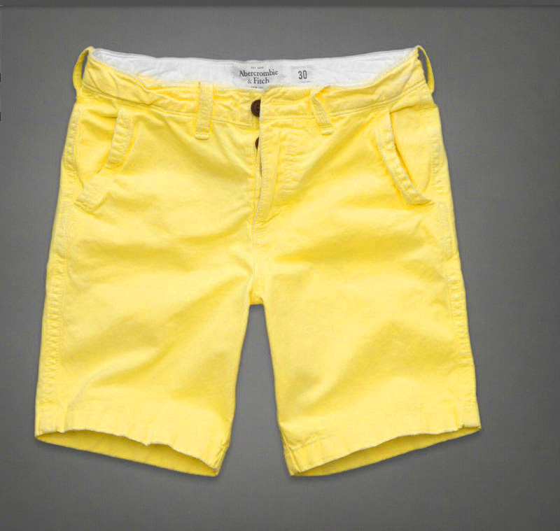 Abercrombie Fitch Hombres Preppy Encajar Patalón Corto AF7450